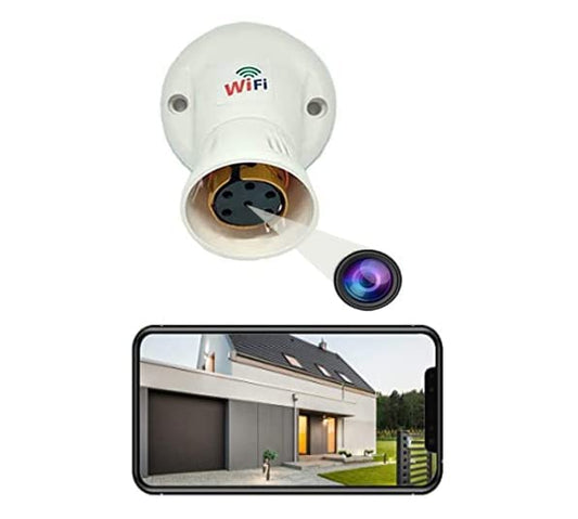 Spy Bulb Holder Night Vision Camera