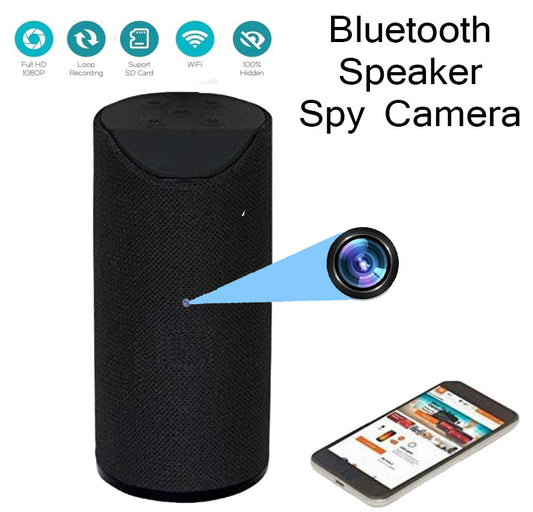 Spy Bluetooth Speaker Camera
