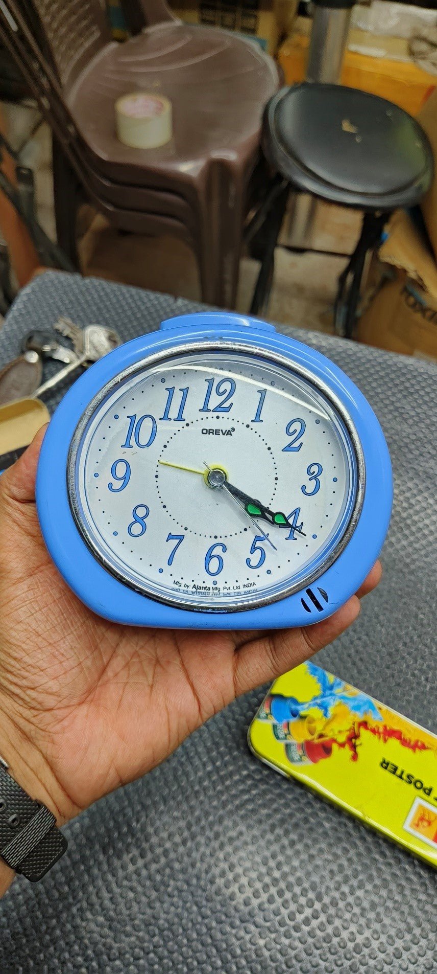 Spy Table Alarm Clock Camera - spyhub.in