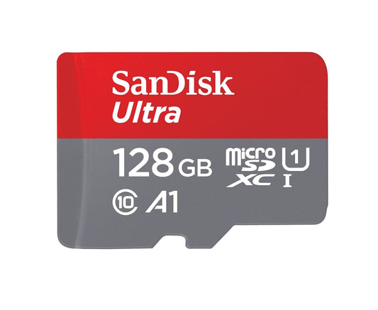 SanDisk Ultra 128 GB MicroSDXC UHS Class 1 140 MB/s Memory Card