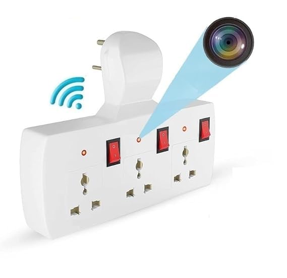 SPYHUB. 3-Socket Extension Spy Camera