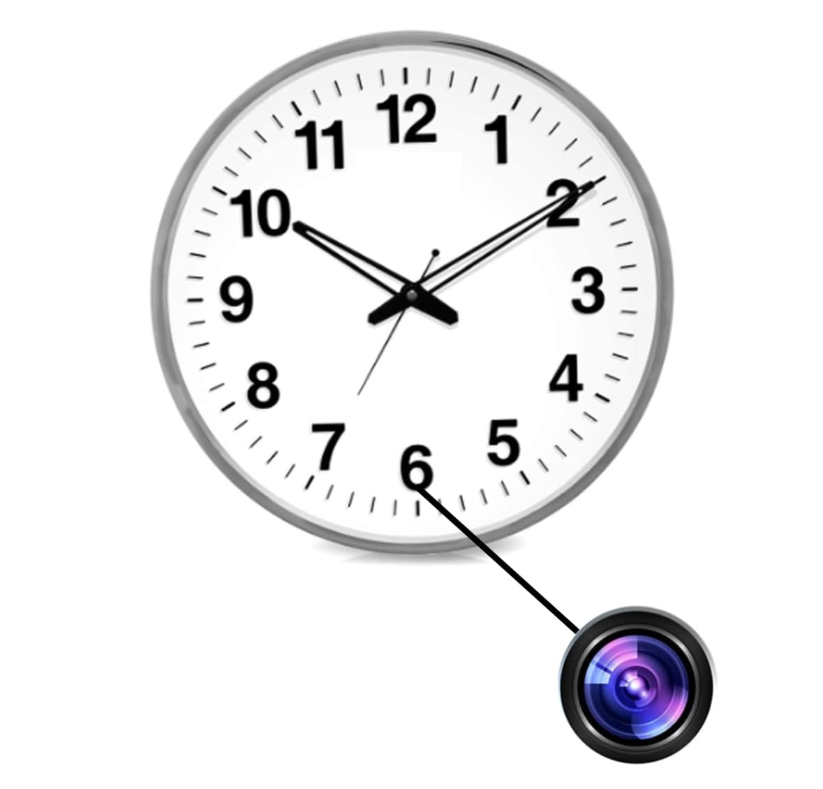 spyhub.LED Wall Clock