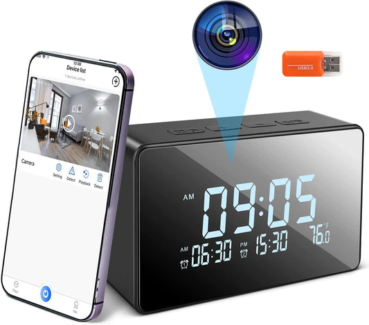 Spyhub Digital Display Table Clock