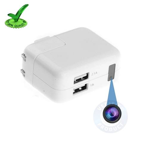 spyhub.	Apple Charger Spy Camera